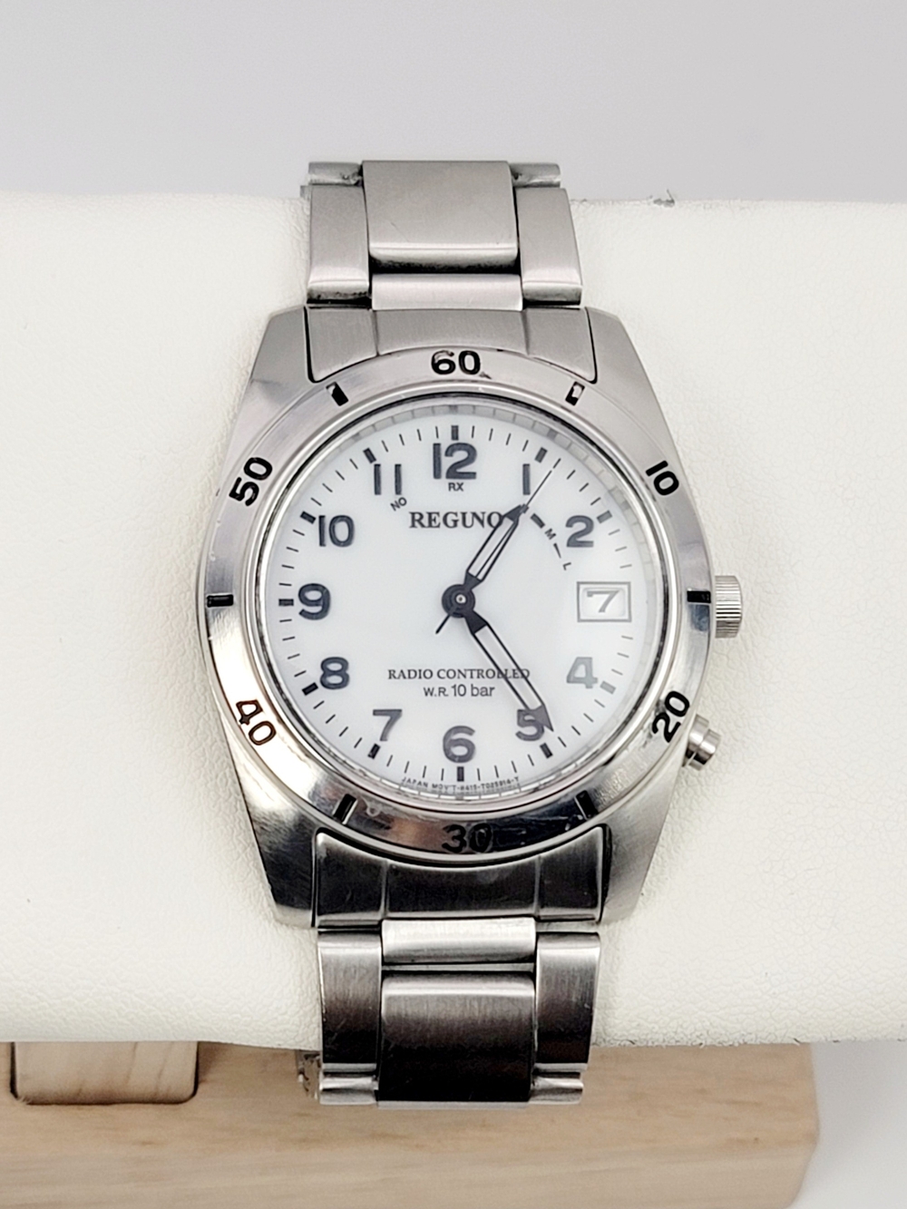Citizen Reguno H415-T016821 Solar-Tech Radio Controlled White Dial Watch